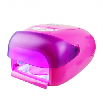 Digitální UV Lampa na nehty 36W, sušička -Růžová